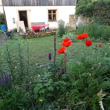 アパート Ferienwohnung Fachwerk Geisfeld
